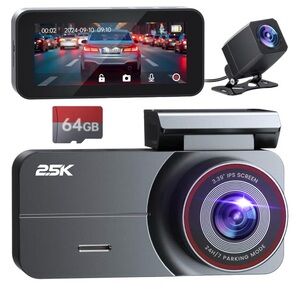 Gray Dash Cam with 64GB Card